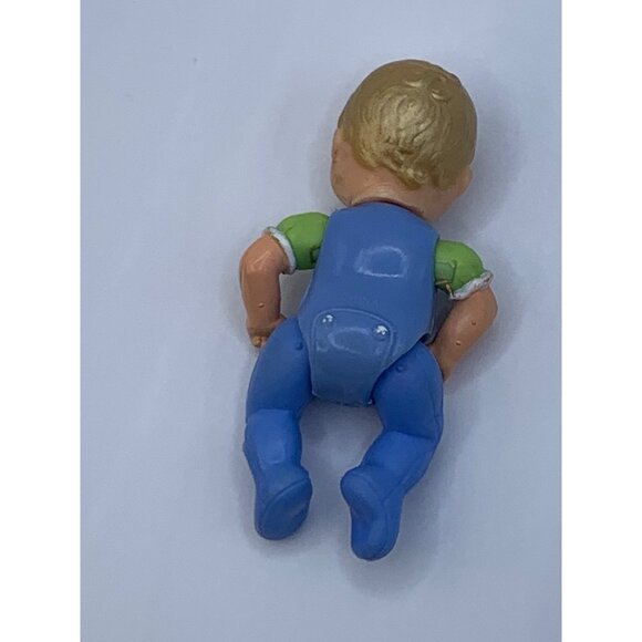 Fisher Price Loving Family Twin Time Blue Baby Boy Doll - Picture 3 of 9